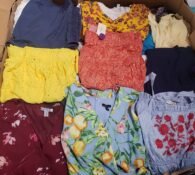 Pallets full with clothing for Plus Size Women