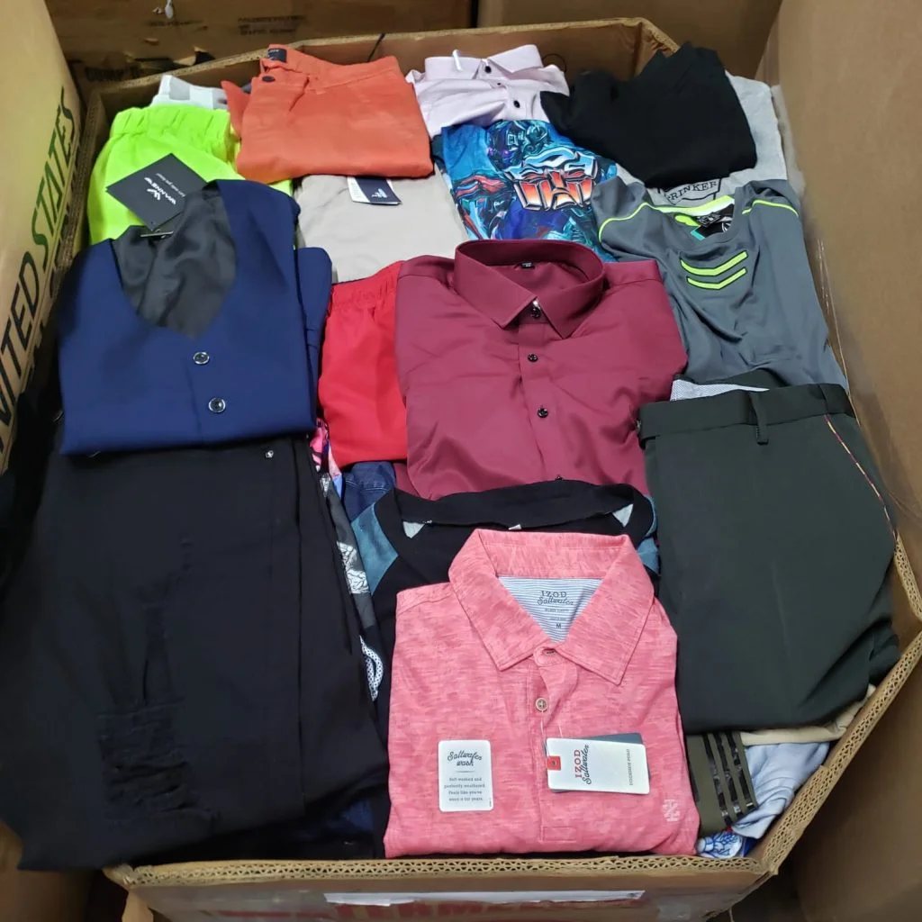 TARGET Wholesale Liquidation Box Lot 10 Pc Clothing Shoes Mixed