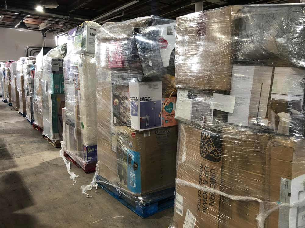 Salvage General Merchandise Liquidations pallets