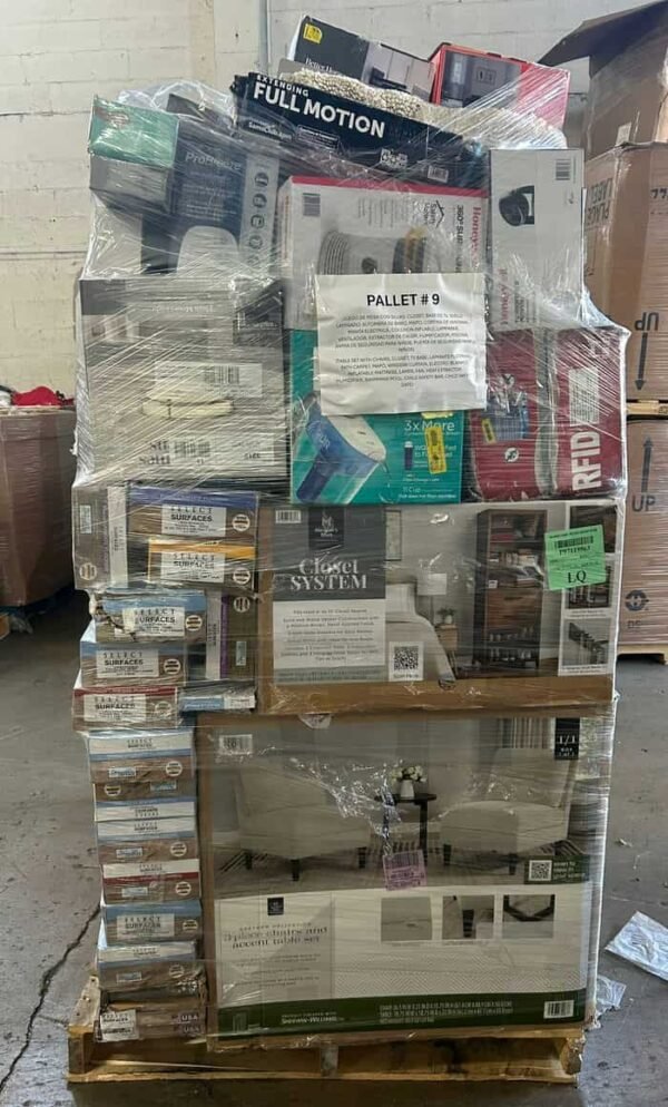 Walmart General Merchandise Liquidation pallets overstock lot