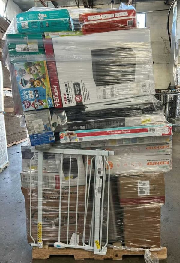 Walmart General Merchandise Liquidation pallets overstock lot