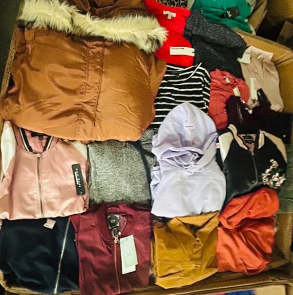 iris winter clothing whoelsale pallets