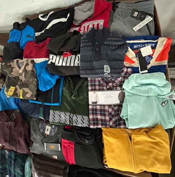 men winter liquidation pallet lot 402