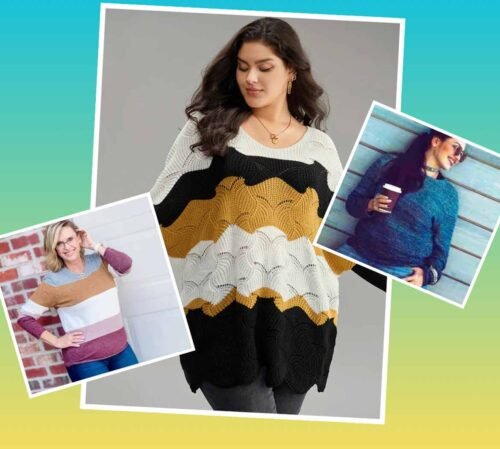 2-PLUS-SIZE-STITCH-FIX-PALLETS-OF-CLOTHING-MIXED StiFx Oversize Size Sweater Lot with Manifest – Lot 414