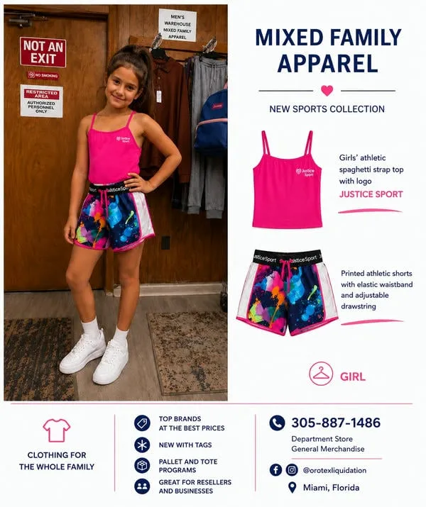 Mixed Family Clothing Lot