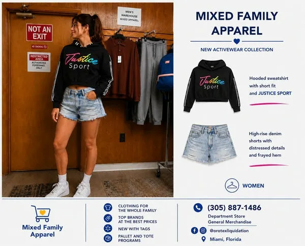 Mixed Family Clothing Lot