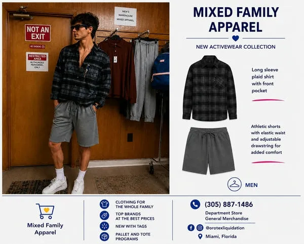 Mixed Family Clothing Lot