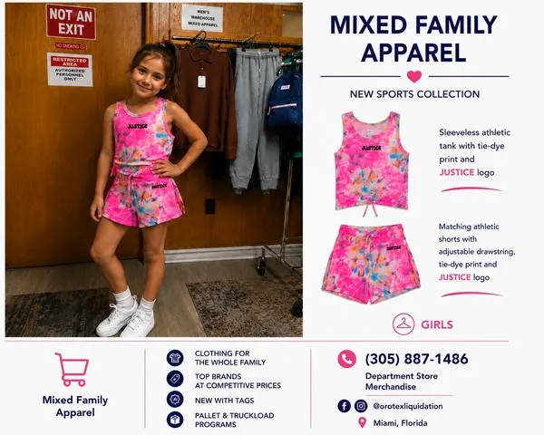 Mixed Family Clothing Lot