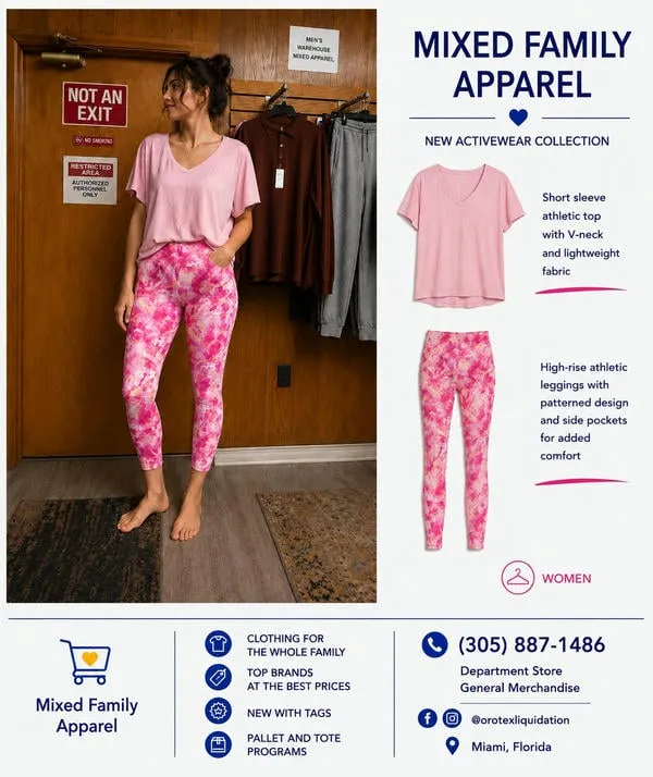 Mixed Family Clothing Lot