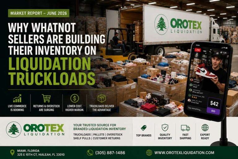 whatnot sellers liquidation truckloads