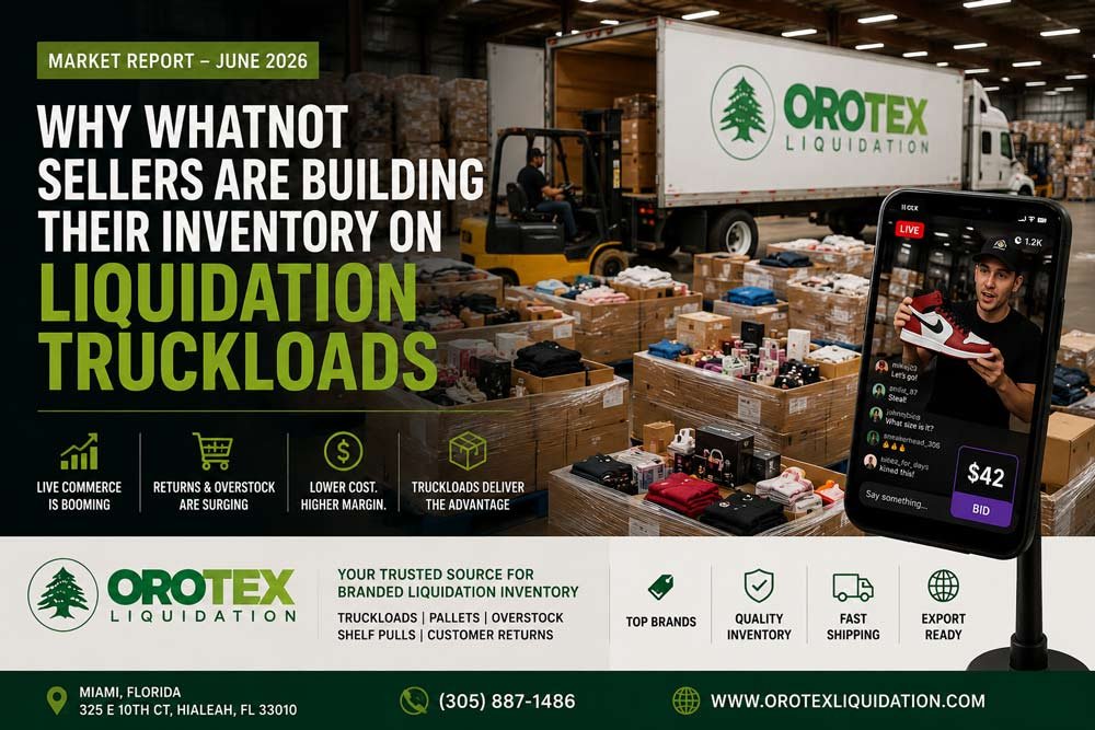 whatnot sellers liquidation truckloads