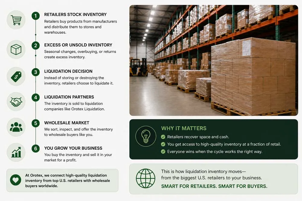 How Liquidation Inventory Reaches the Wholesale Market