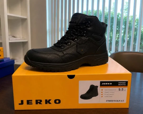 JERKO BOOTS BLACK-07M0081N-BLA-9.5