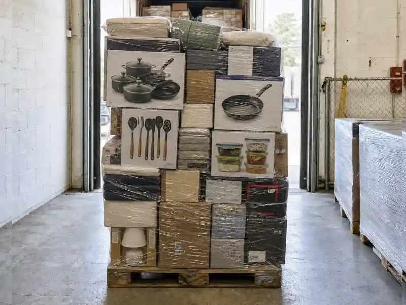 Mixed Lots general merchandise liquidation pallets and truckloads